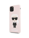 Wholesale Karl Lagerfeld KLHCN65SLFKPI iPhone 11 Pro Max hardcase light pink Silicone Iconic - KLD182PNK - {ean13} - Hurt