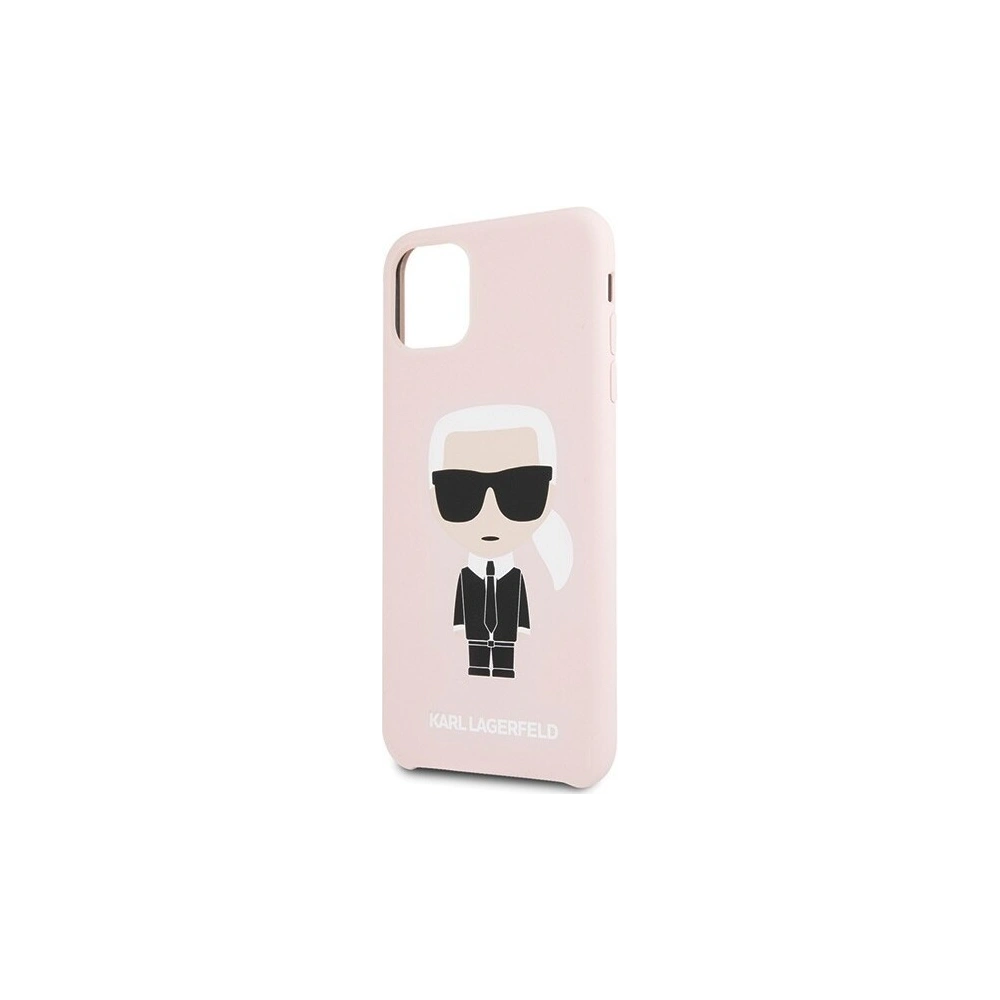 Hurtownia GSM - Karl Lagerfeld KLHCN65SLFKPI iPhone 11 Pro Max hardcase jasnoróżowy/light pink Silicone Iconic - KLD182PNK - {ean13} - Hurt