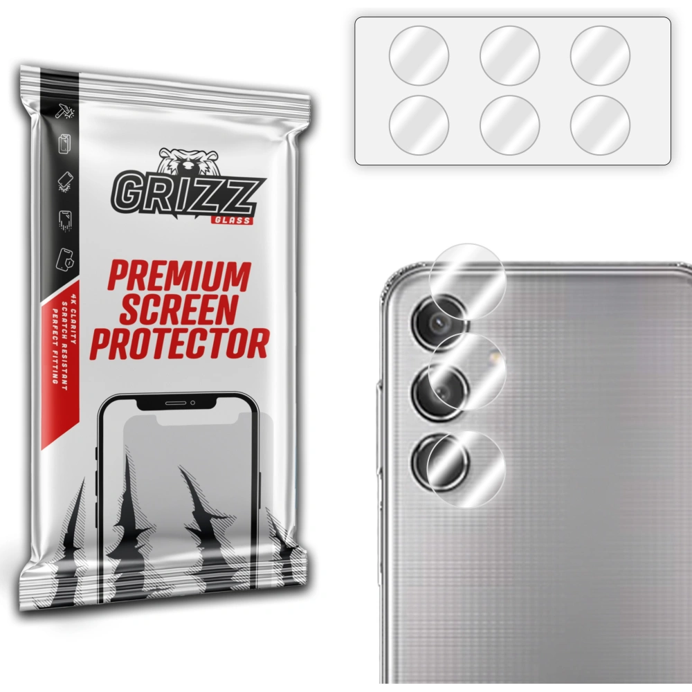 Hurtownia GSM - Üveg a GrizzGlass HybridGlass fényképezőhöz Samsung Galaxy M35-hez - GRZ10069 - {ean13} - Hurt