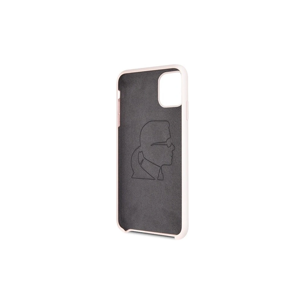 Hurtownia GSM - Karl Lagerfeld KLHCN65SLFKPI iPhone 11 Pro Max hardcase jasnoróżowy/light pink Silicone Iconic - KLD182PNK - {ean13} - Hurt
