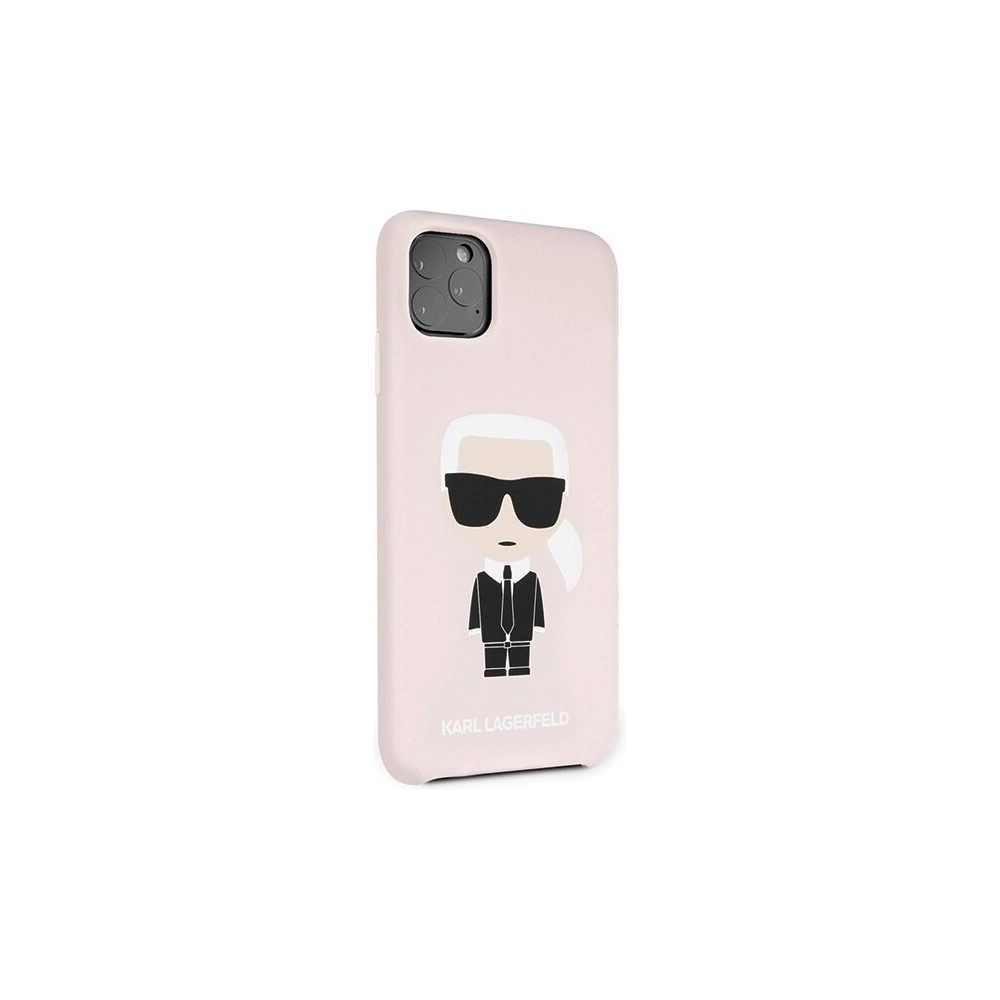 Hurtownia GSM - Karl Lagerfeld KLHCN65SLFKPI iPhone 11 Pro Max hardcase jasnoróżowy/light pink Silicone Iconic - KLD182PNK - {ean13} - Hurt