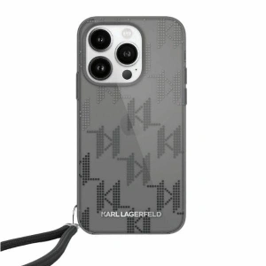Hurtownia GSM - Case Karl Lagerfeld KLHCP15SHKDPNSK Apple iPhone 15 / 14 / 13 Hardcase IML Mono KL Muster & Cord schwarz/black - KLD1999 - {ean13} - Hurt