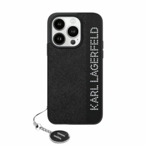 Hurtownia GSM - Case Karl Lagerfeld KLHCP15SPSAKDGCK Apple iPhone 15 / 14 / 13 Hartschale Saffiano Strass & Charm schwarz/black - KLD2002 - {ean13} - Hurt