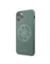 Wholesale Guess GUHCN65LS4GKA iPhone 11 Pro Max khaki hard case Silicone 4G Tone On Tone - GUE271KHA - {ean13} - Hurt