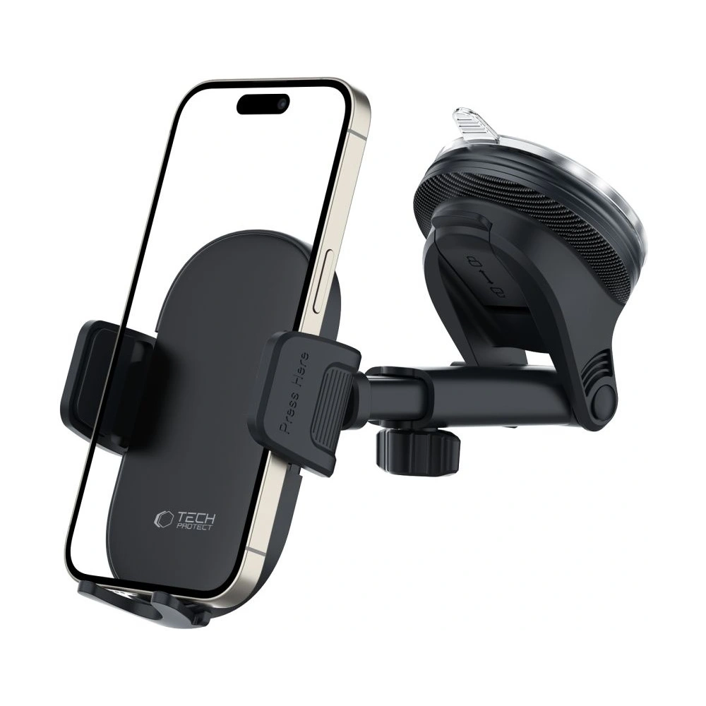 Hurtownia GSM - Auto-Halterung für Lüftungsgitter / für die Windschutzscheibe / für das Armaturenbrett Tech-Protect V7 Universelle Dashboard- & Lüftungshalterung Schwarz - THP2825 - {ean13} - Hurt