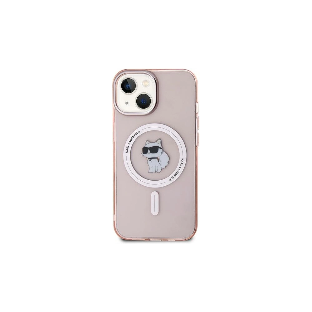 Hurtownia GSM - Case Karl Lagerfeld KLHMN61HFCCNOP Apple iPhone 11 / XR Hardcase IML Choupette MagSafe rosa/pink - KLD2009 - {ean13} - Hurt