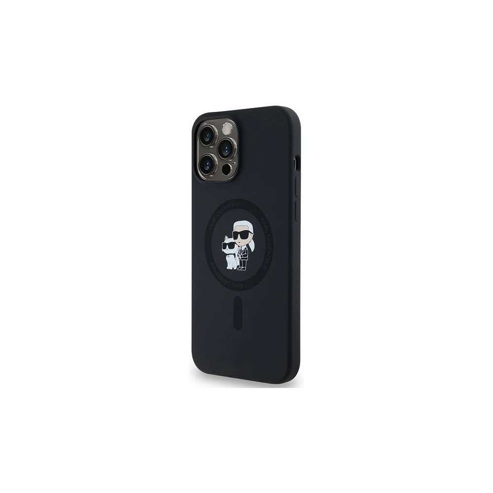Hurtownia GSM - Case Karl Lagerfeld KLHMP13LSCMKCRHK Apple iPhone 13 / 13 Pro Hardcase Silikon Karl & Choupette MagSafe schwarz/black - KLD2012 - {ean13} - Hurt
