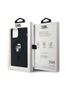 Hurtownia GSM - Etui Karl Lagerfeld KLHMP13LSCMKCRHK Apple iPhone 13 / 13 Pro hardcase Silicone Karl & Choupette MagSafe černý/black - KLD2012 - {ean13} - Hurt
