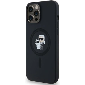 Hurtownia GSM - Etui Karl Lagerfeld KLHMP13XSCMKCRHK Apple iPhone 13 Pro Max hardcase silikonové Karl & Choupette MagSafe černé/black - KLD2015 - {ean13} - Hurt
