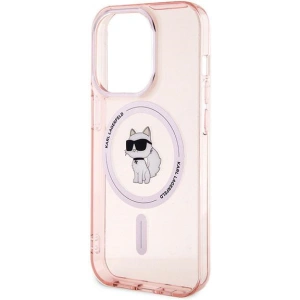 Hurtownia GSM - Etui Karl Lagerfeld KLHMP14LHFCCNOP Apple iPhone 14 Pro hardcase IML Choupette MagSafe roz/roz - KLD2017 - {ean13} - Hurt