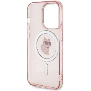 Hurtownia GSM - Etui Karl Lagerfeld KLHMP14LHFCCNOP Apple iPhone 14 Pro hardcase IML Choupette MagSafe roz/roz - KLD2017 - {ean13} - Hurt
