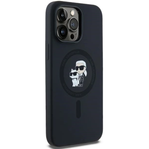 Hurtownia GSM - Etui Karl Lagerfeld KLHMP14LSCMKCRHK Apple iPhone 14 Pro hardcase Silicone Karl & Choupette MagSafe negru/black - KLD2018 - {ean13} - Hurt