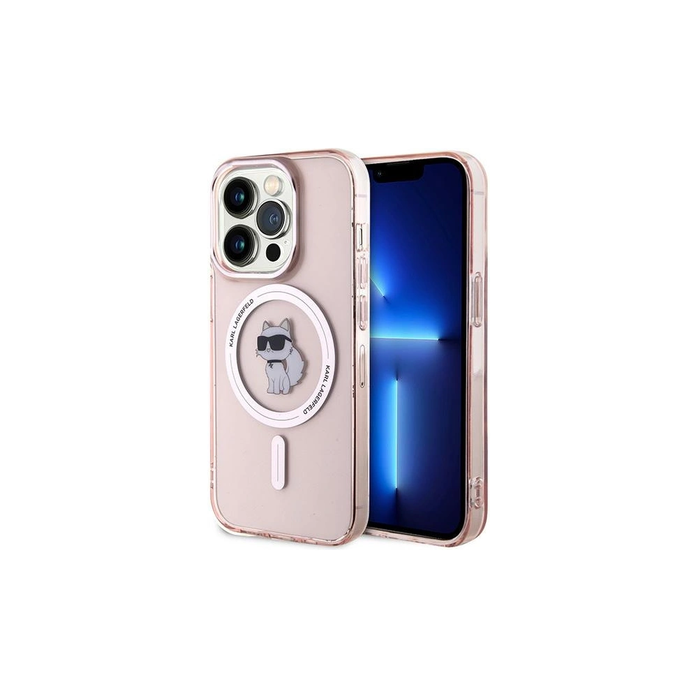 Hurtownia GSM - Case Karl Lagerfeld KLHMP14XHFCCNOP Apple iPhone 14 Pro Max Hardcase IML Choupette MagSafe rosa/pink - KLD2022 - {ean13} - Hurt
