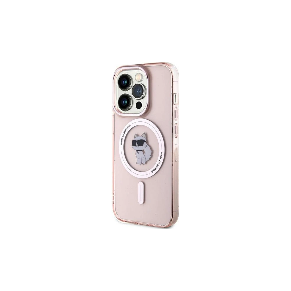 Hurtownia GSM - Case Karl Lagerfeld KLHMP14XHFCCNOP Apple iPhone 14 Pro Max Hardcase IML Choupette MagSafe rosa/pink - KLD2022 - {ean13} - Hurt