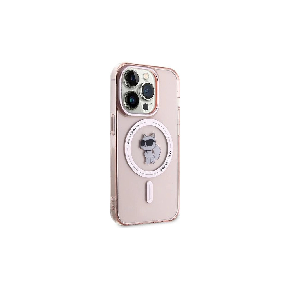Hurtownia GSM - Case Karl Lagerfeld KLHMP14XHFCCNOP Apple iPhone 14 Pro Max Hardcase IML Choupette MagSafe rosa/pink - KLD2022 - {ean13} - Hurt