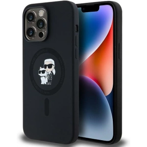 Wholesale Karl Lagerfeld KLHMP14XSCMKCRHK Apple iPhone 14 Pro Max hardcase Silicone Karl & Choupette MagSafe back - KLD2023 - {ean13} - Hurt