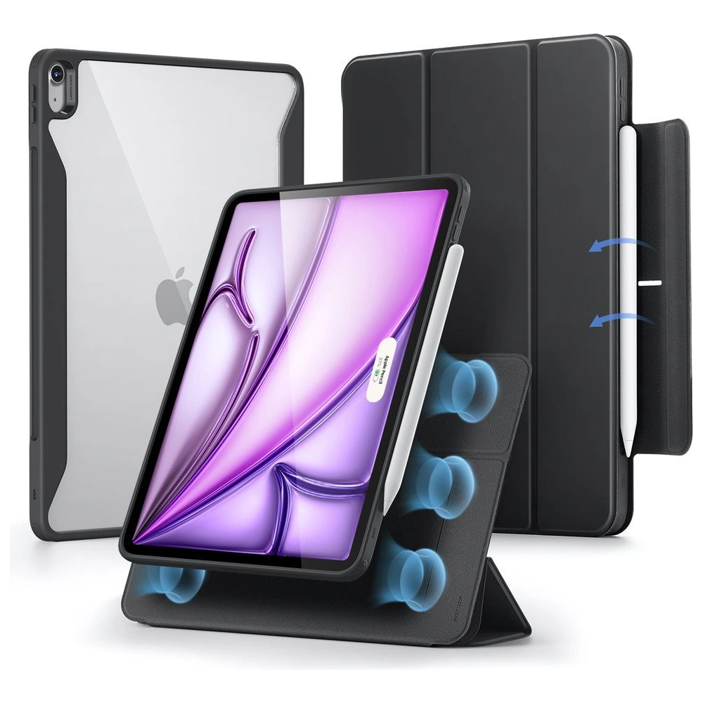 Hurtownia GSM - Etui ESR Rebound Hybrid Apple iPad Air 13" 2024 (6. generace) černé - ESR807 - {ean13} - Hurt