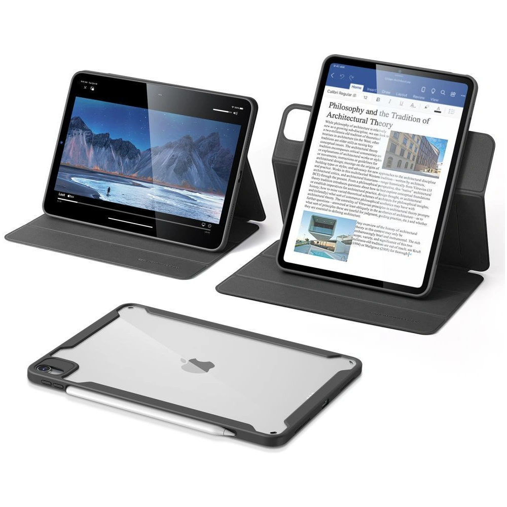 Hurtownia GSM - Etui ESR Rebound Hybrid Apple iPad Air 13" 2024 (6. generace) černé - ESR807 - {ean13} - Hurt