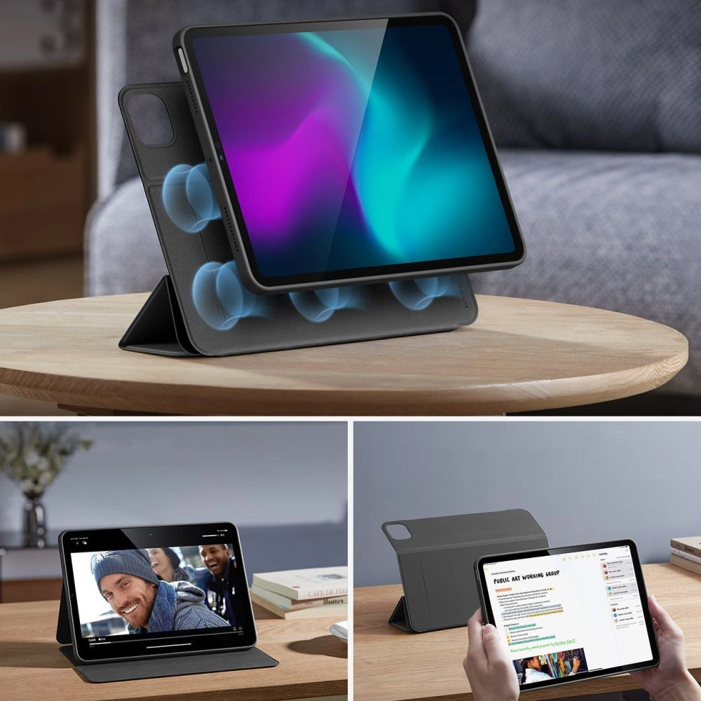 Hurtownia GSM - Etui ESR Rebound Hybrid Apple iPad Air 13" 2024 (6. generace) černé - ESR807 - {ean13} - Hurt
