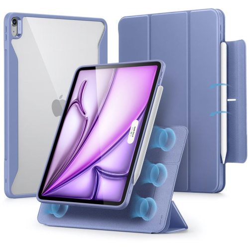 ESR Distributor - 4894240193860 - ESR808 - ESR Rebound Hybrid Apple iPad Air 13" 2024 (6 gen) lavender - B2B homescreen