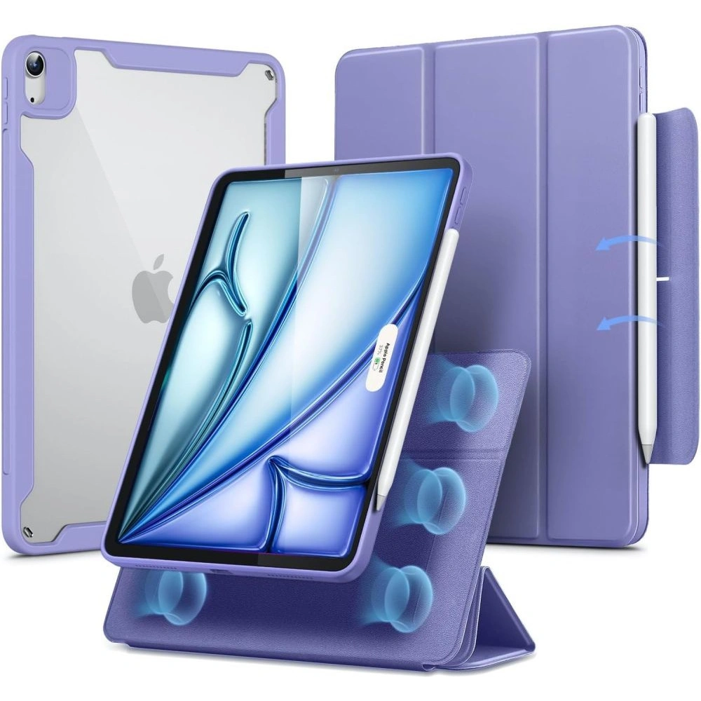 Hurtownia GSM - Etui ESR Rebound Hybrid Apple iPad Air 10.9 2020/2022 (4. és 5. generáció) / iPad Air 11 2024 (6. generáció) levendula - ESR810 - {ean13} - Hurt
