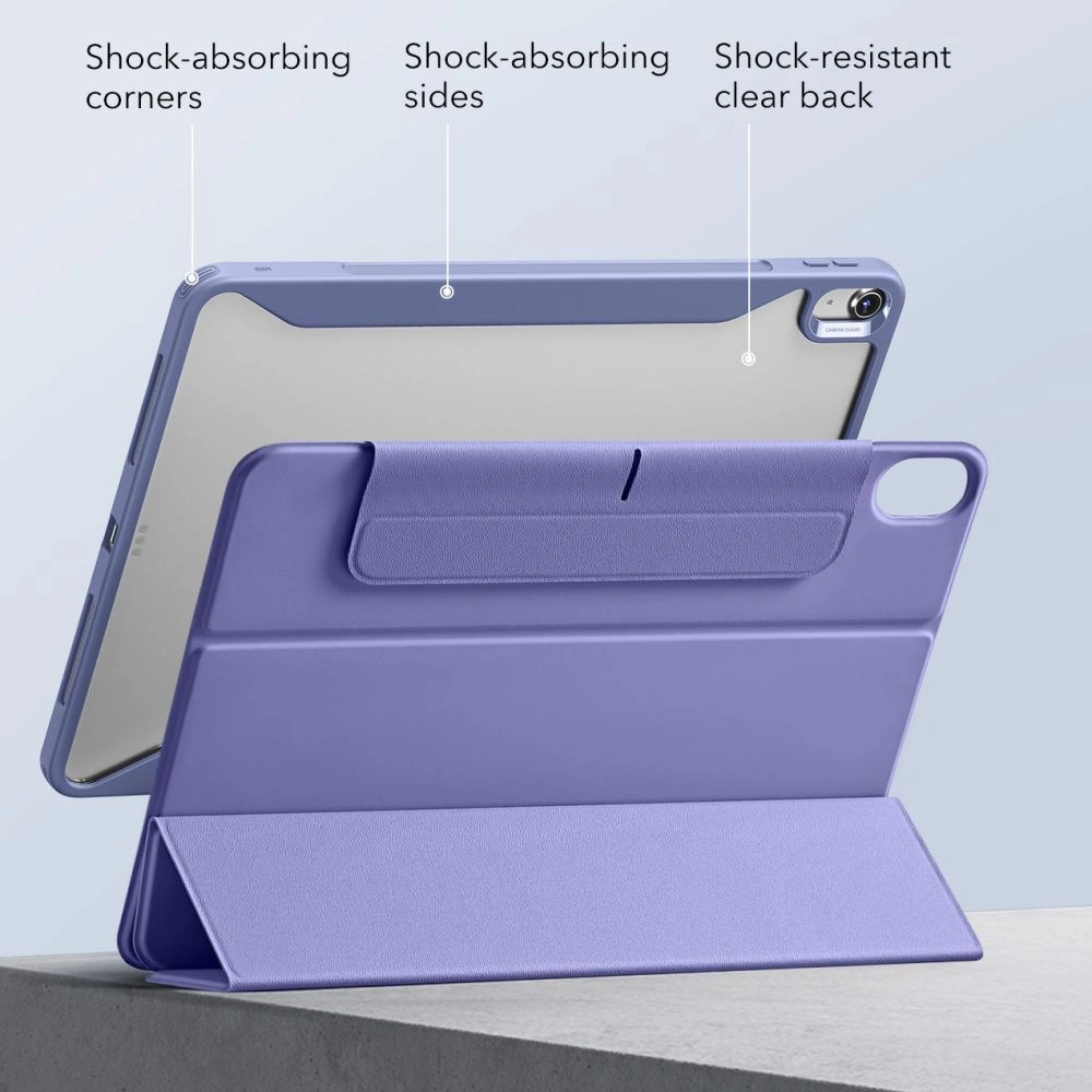 Hurtownia GSM - Etui ESR Rebound Hybrid Apple iPad Air 10.9 2020/2022 (4. és 5. generáció) / iPad Air 11 2024 (6. generáció) levendula - ESR810 - {ean13} - Hurt