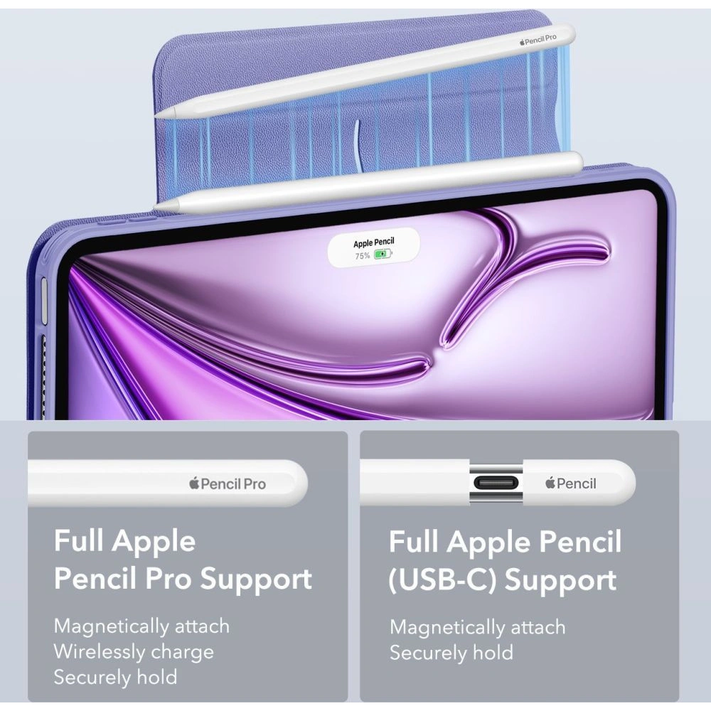 Hurtownia GSM - Etui ESR Rebound Hybrid Apple iPad Air 10.9 2020/2022 (4. i 5. generacji) / iPad Air 11 2024 (6. generacji) lavender - ESR810 - {ean13} - Hurt