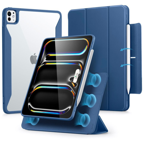 Hurtownia ESR - 4894240191033 - ESR813 - Etui ESR Rebound Hybrid Apple iPad Pro 11" 2024 (5. generacji) navy blue - B2B homescreen