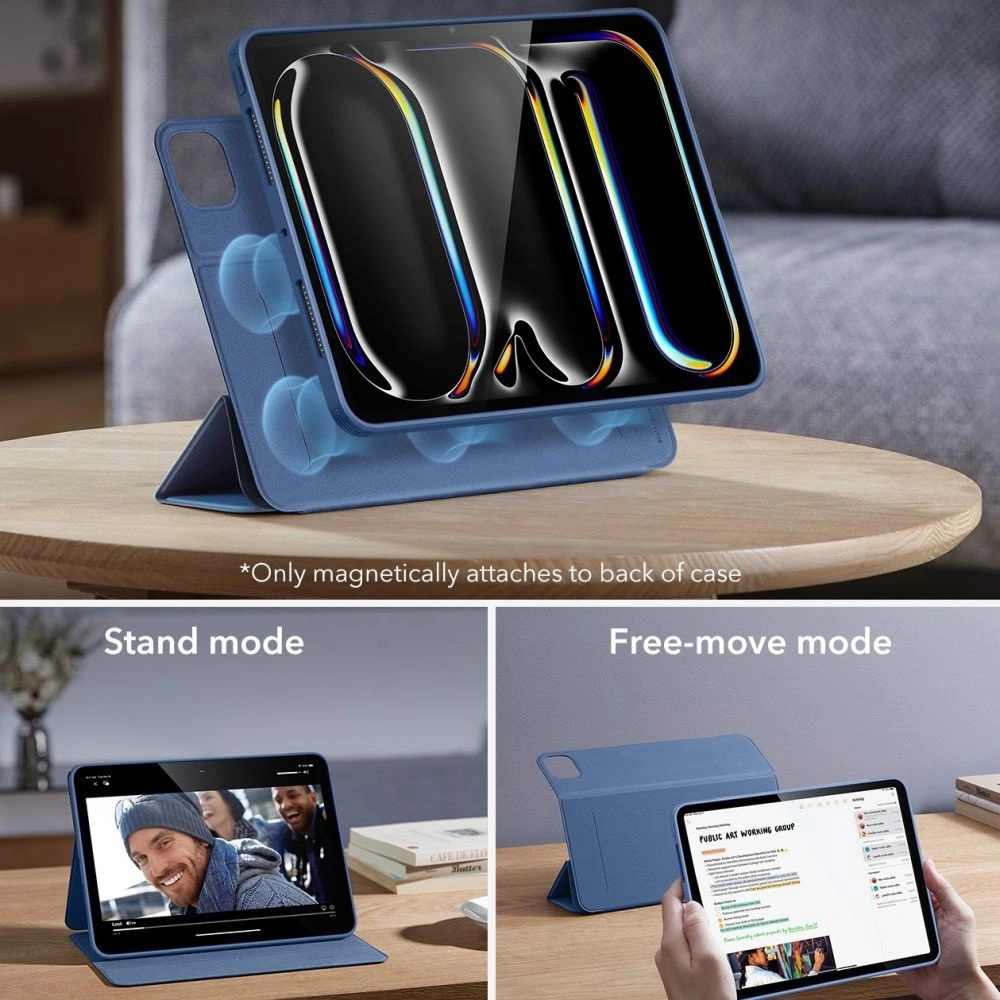 Hurtownia GSM - Etui ESR Rebound Hybrid Apple iPad Pro 11" 2024 (5. generace) navy blue - ESR813 - {ean13} - Hurt