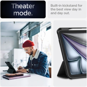 Hurtownia GSM - Etui Spigen Urban Fit Apple iPad Air 10.9 2020/2022 (4. a 5. generace) / iPad Air 11 2024 (6. generace) černé - SPN3413 - {ean13} - Hurt