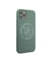Wholesale Guess GUHCN65LS4GKA iPhone 11 Pro Max khaki hard case Silicone 4G Tone On Tone - GUE271KHA - {ean13} - Hurt
