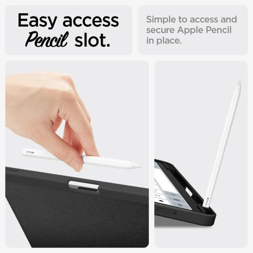 Etui Spigen Urban Fit Apple iPad Air 10.9 2020/2022 (4. i 5. generacji) / iPad Air 11 2024 (6. generacji) black