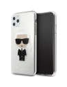Karl Lagerfeld KLHCN65TPUTRIKSL iPhone 11 Pro Max silber/silver Glitter Ikonik Karl