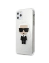 Hurtownia GSM - Karl Lagerfeld KLHCN65TPUTRIKSL iPhone 11 Pro Max srebrny/silver Glitter Ikonik Karl - KLD183SLV - {ean13} - Hurt
