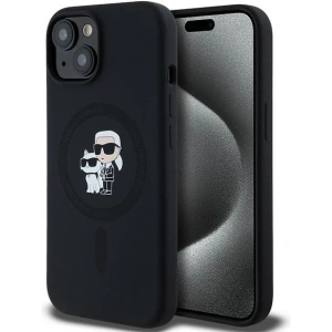 Hurtownia GSM - Etui Karl Lagerfeld KLHMP15MSCMKCRHK Apple iPhone 15 Plus / 14 Plus hardcase din silicon Karl & Choupette MagSafe negru/black - KLD2026 - {ean13} - Hurt