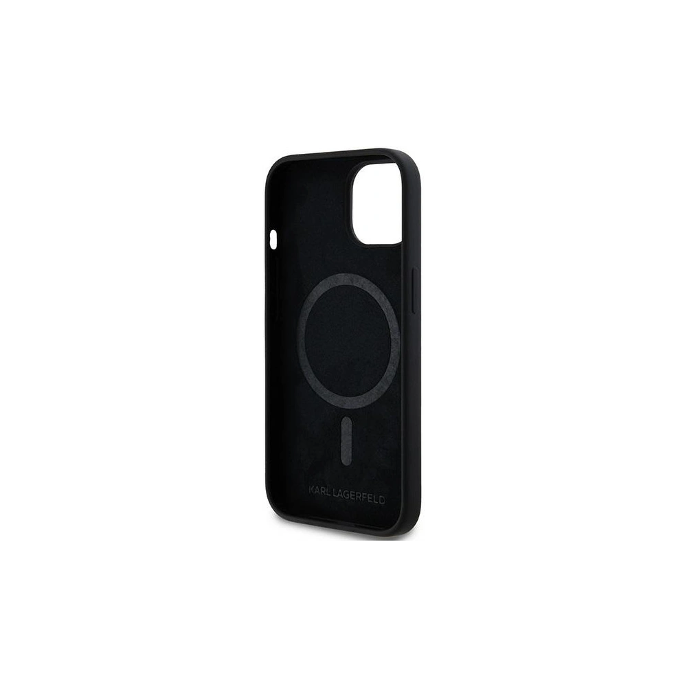 Hurtownia GSM - Etui Karl Lagerfeld KLHMP15MSCMKCRHK Apple iPhone 15 Plus / 14 Plus hardcase silikonové Karl & Choupette MagSafe černé/black - KLD2026 - {ean13} - Hurt