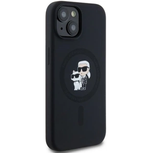 Hurtownia GSM - Case Karl Lagerfeld KLHMP15SSCMKCRHK Apple iPhone 15 / 14 / 13 Hardcase Silikon Karl & Choupette MagSafe schwarz/black - KLD2029 - {ean13} - Hurt