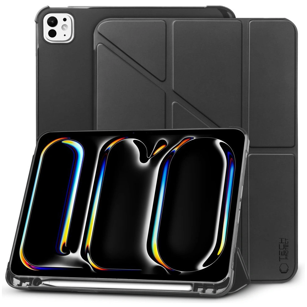 Hurtownia GSM - Tok Tech-Protect SmartCase Pen Origami Apple iPad Pro 13" 2024 (7. generációs) fekete - THP2832 - {ean13} - Hurt