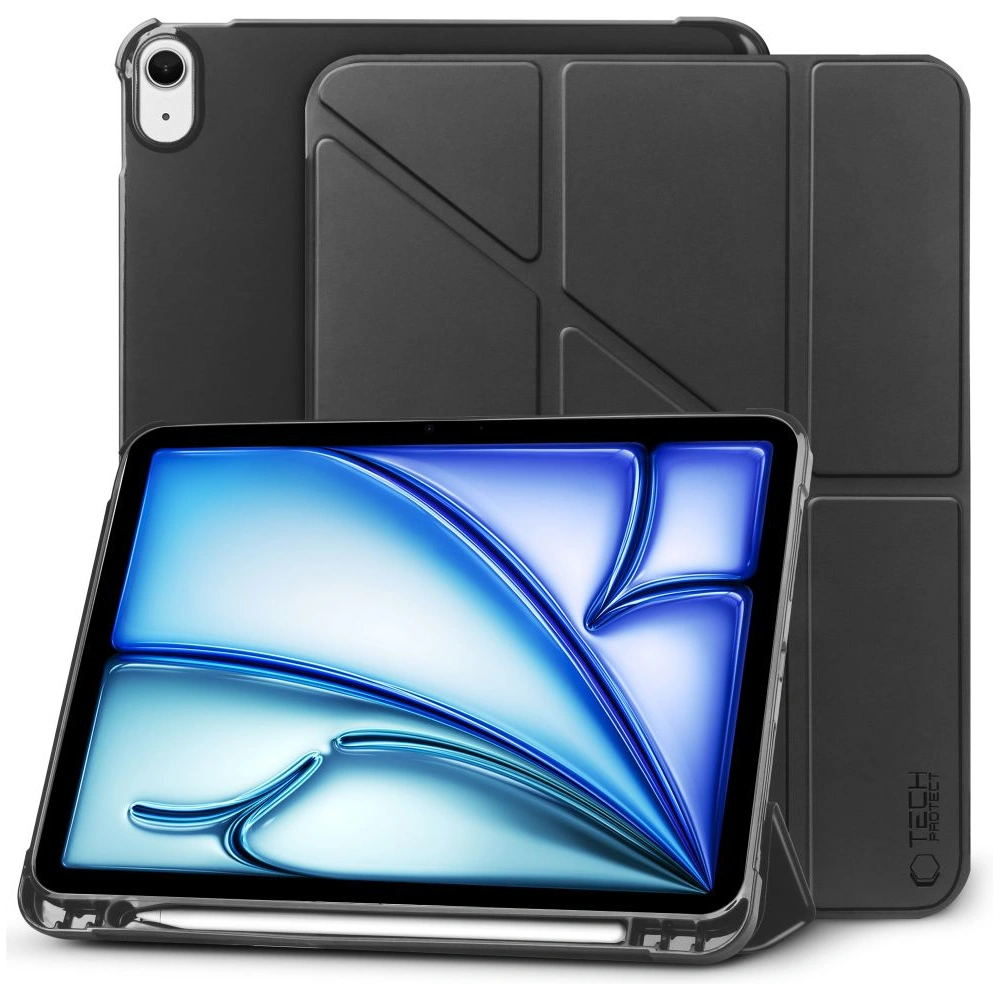 Hurtownia GSM - Case Tech-Protect SmartCase Pen Origami Apple iPad Air 10.9 2020/2022 (4. und 5. Generation) / iPad Air 11 2024 (6. Generation) schwarz - THP2833 - {ean13} - Hurt