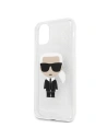 Hurtownia GSM - Karl Lagerfeld KLHCN65TPUTRIKSL iPhone 11 Pro Max srebrny/silver Glitter Ikonik Karl - KLD183SLV - {ean13} - Hurt