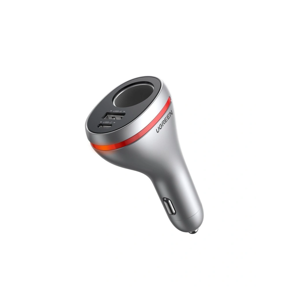 Hurtownia GSM - [OUTLET] Autonabíječka UGREEN CD204 s konektorem do zapalovače, USB, USB-C, 84W (šedá) - OT-652 - {ean13} - Hurt