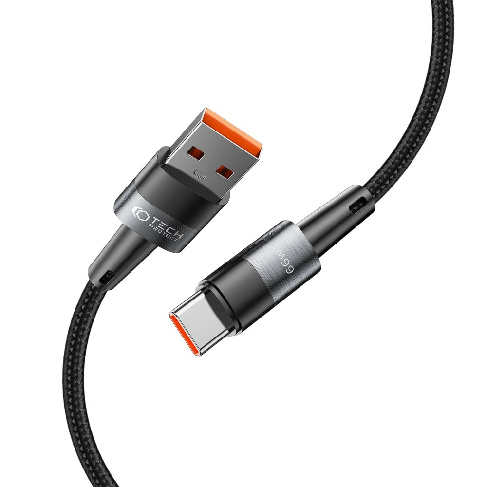 Hurtownia GSM - [OUTLET] Kabel Tech-Protect Ultraboost USB-A/USB-C 66W 6A 25cm Grau - OT-656 - {ean13} - Hurt