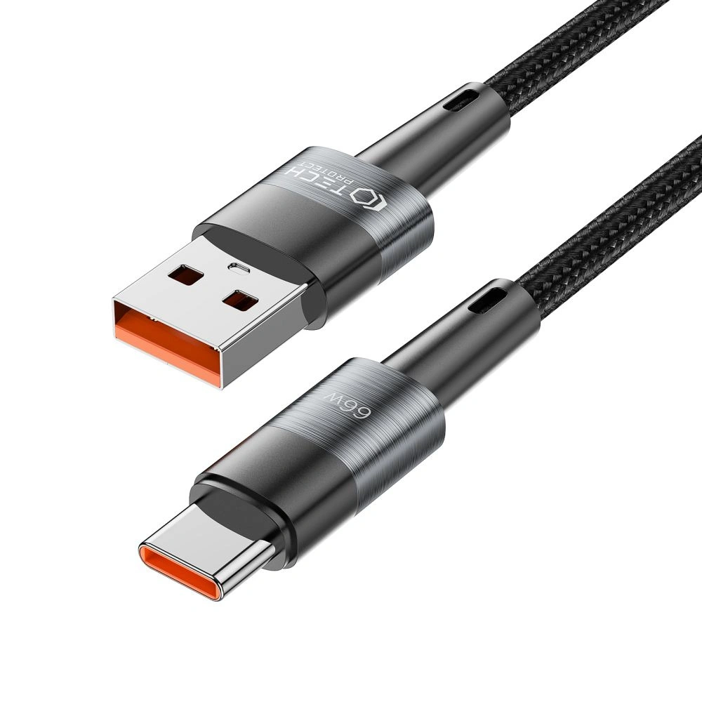 Hurtownia GSM - [OUTLET] Kabel Tech-Protect Ultraboost USB-A/USB-C 66W 6A 25cm Grau - OT-656 - {ean13} - Hurt