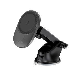 Hurtownia GSM - [OUTLET] MagSafe vezeték nélküli töltős autós tartó Tech-Protect MM15W-V1 Műszerfalra és szellőzőrácsra szerelhető vezeték nélküli töltő 15W Fekete - OT-658 - {ean13} - Hurt