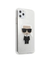 Hurtownia GSM - Karl Lagerfeld KLHCN65TPUTRIKSL iPhone 11 Pro Max srebrny/silver Glitter Ikonik Karl - KLD183SLV - {ean13} - Hurt