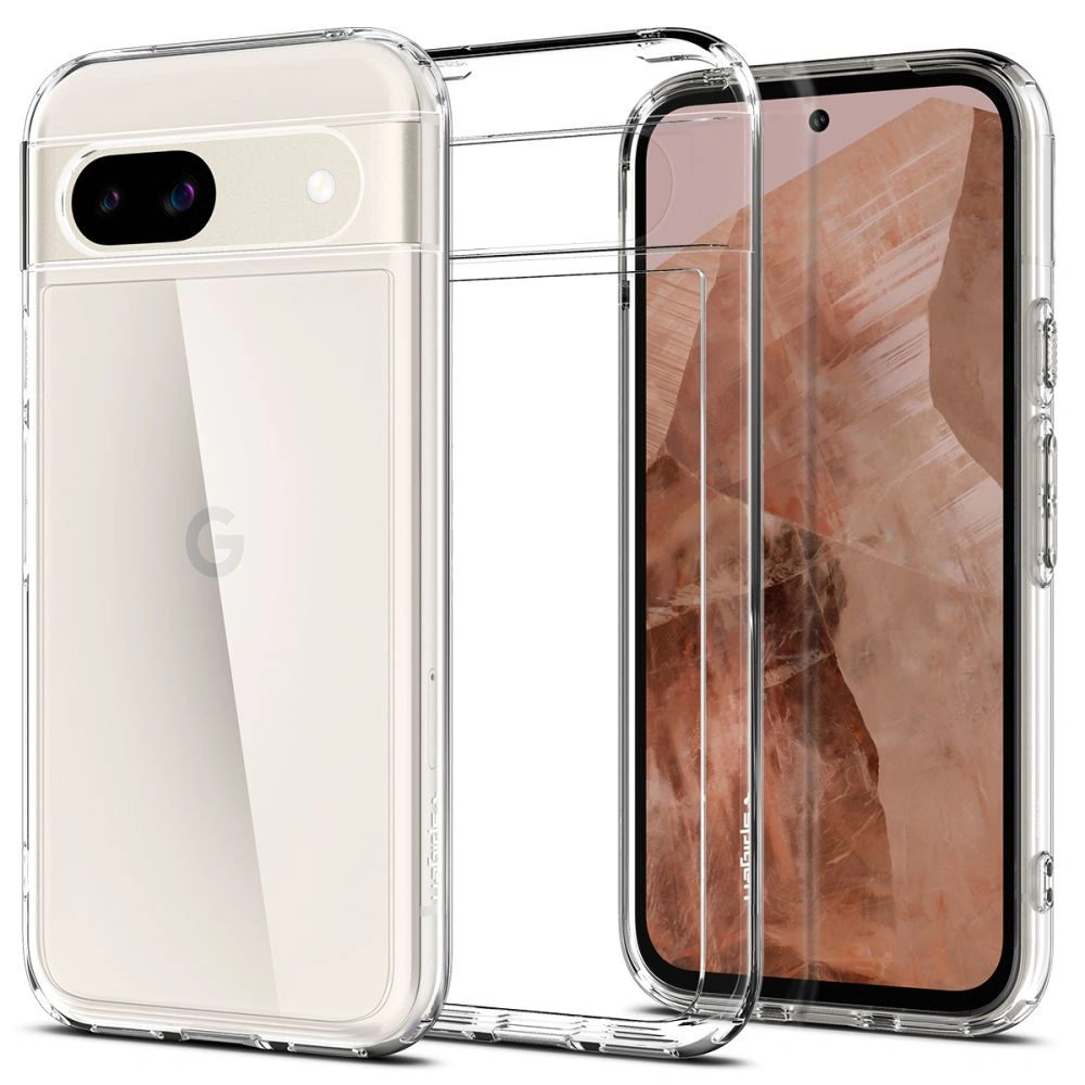 Hurtownia GSM - [OUTLET] Case Spigen Ultra Hybrid Google Pixel 8a Crystal Clear - OT-667 - {ean13} - Hurt
