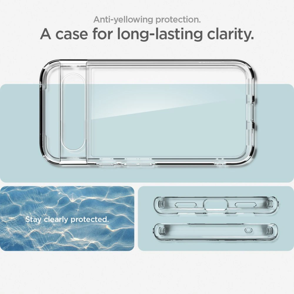 Hurtownia GSM - [OUTLET] Case Spigen Ultra Hybrid Google Pixel 8a Crystal Clear - OT-667 - {ean13} - Hurt