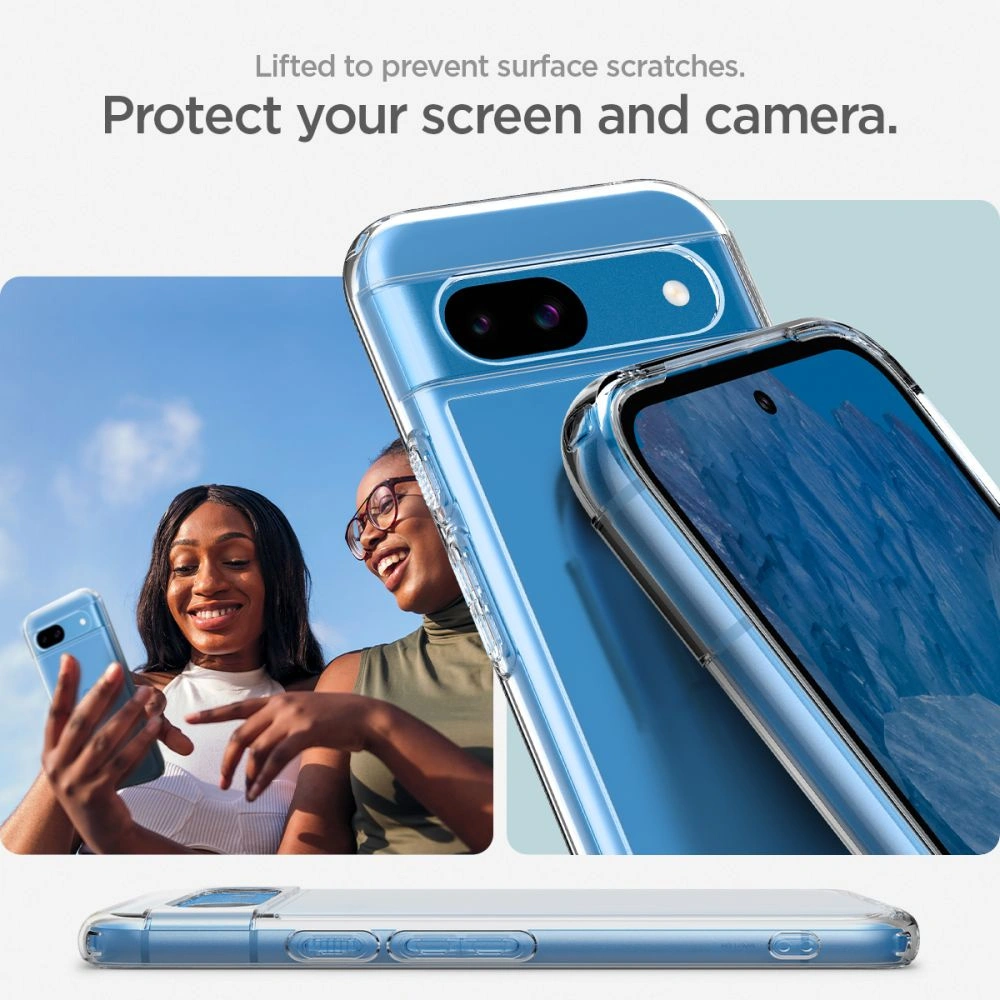 Hurtownia GSM - [OUTLET] Case Spigen Ultra Hybrid Google Pixel 8a Crystal Clear - OT-667 - {ean13} - Hurt