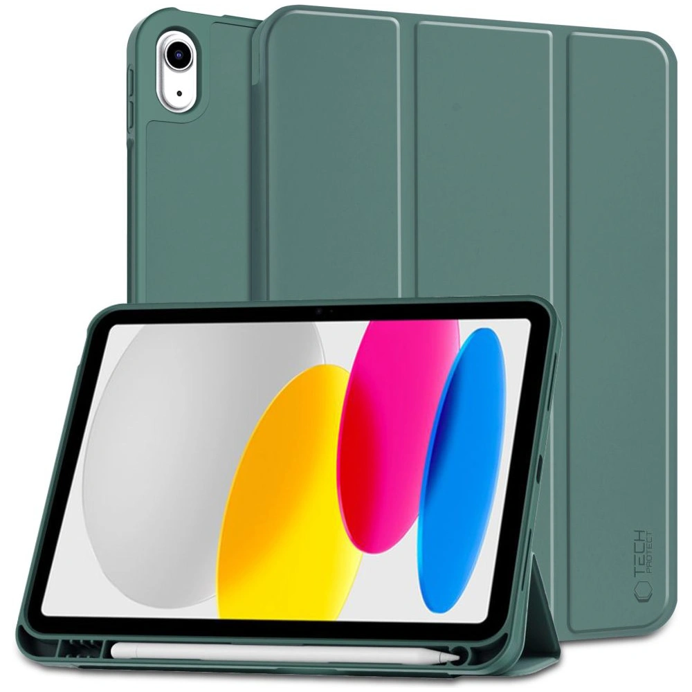 Hurtownia GSM - Case Tech-protect SmartCase Pen Apple iPad 10.9" 2022 (10. Generation) Grün - THP2839 - {ean13} - Hurt
