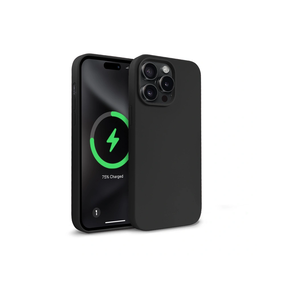 Wholesale Crong Color Cover Magnetic Apple iPhone 15 Pro MagSafe black - CRG750 - {ean13} - Hurt